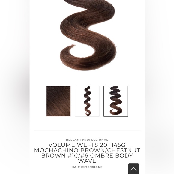 BELLAMI Hair Bellami Volume Weft Hair Extensions 2 Inch Mochachino